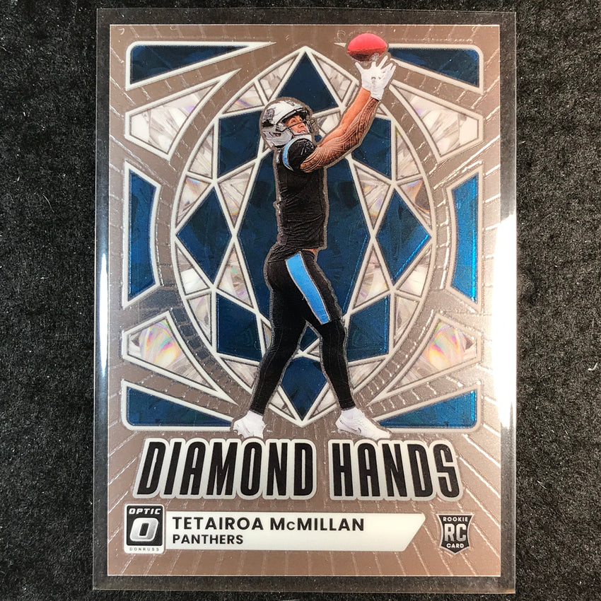 2025 Donruss Optic Football TETAIROA MCMILLAN Diamond Hands Rookie #2