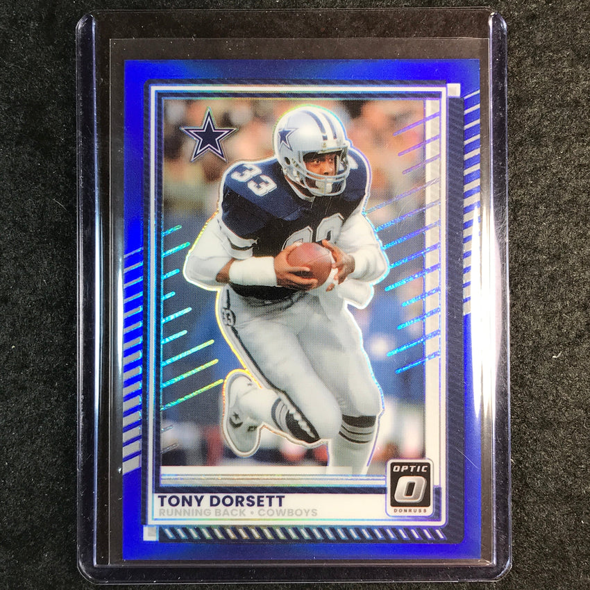 2025 Donruss Optic Football TONY DORSETT Base Blue 246/249 #58