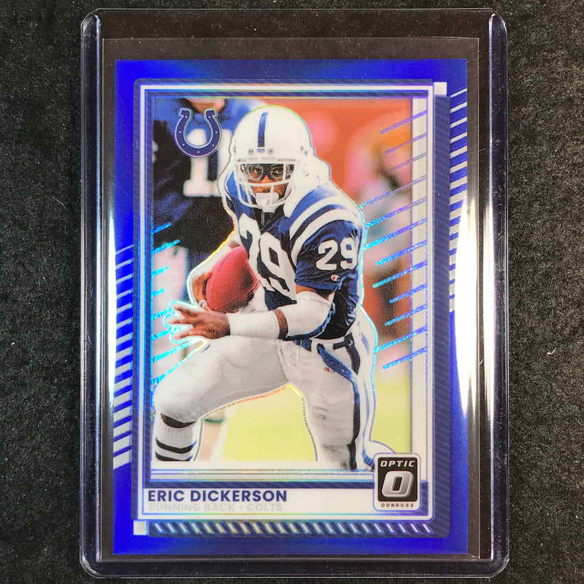 2025 Donruss Optic Football ERIC DICKERSON Base Blue 98/249 #59