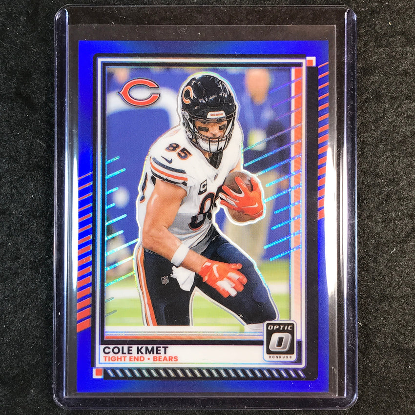 2025 Donruss Optic Football COLE KMET Base Blue 1/249 #71