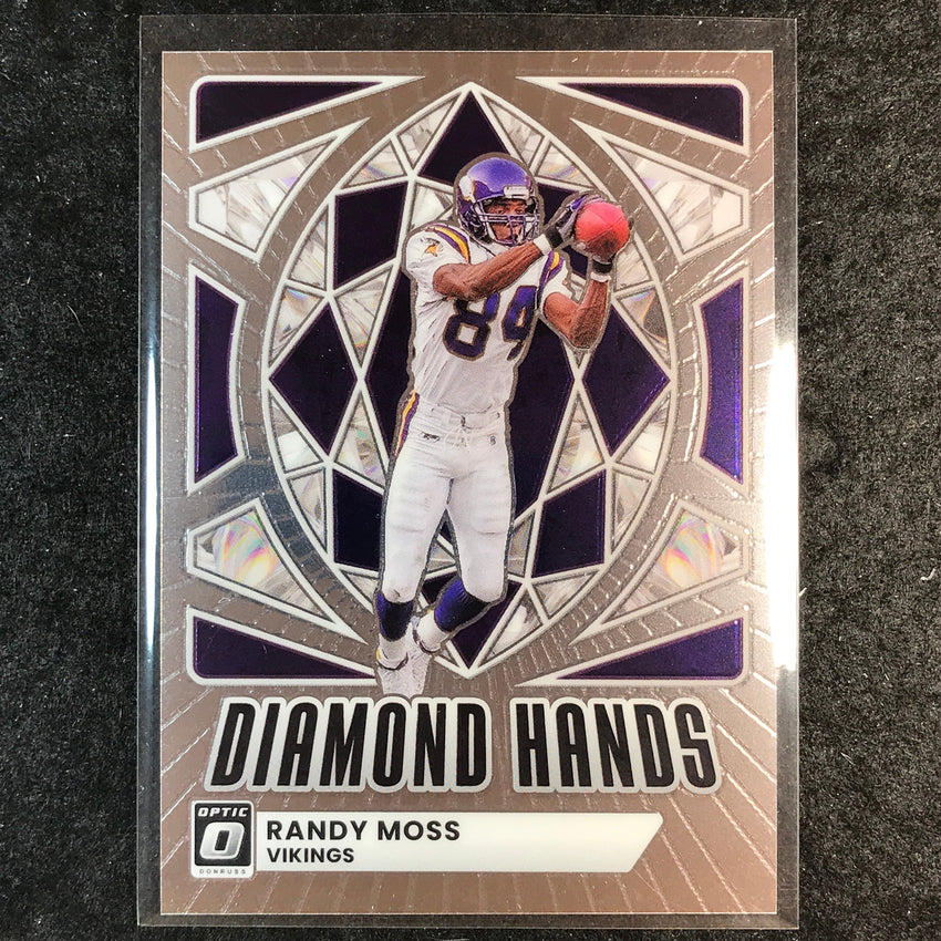 2025 Donruss Optic Football RANDY MOSS Diamond Hands #9