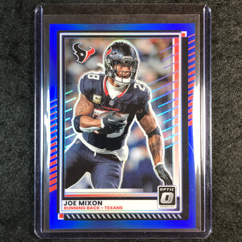 2025 Donruss Optic Football JOE MIXON Base Blue 124/249 #130