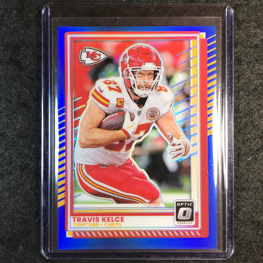 2025 Donruss Optic Football TRAVIS KELCE Base Blue 215/249 #135