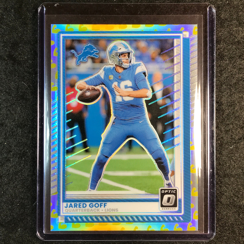 2025 Donruss Optic Football JARED GOFF Base Flex 72/199 #149