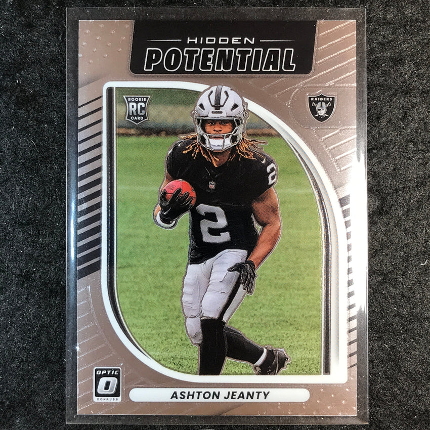2025 Donruss Optic Football ASHTON JEANTY Hidden Potential Rookie #5