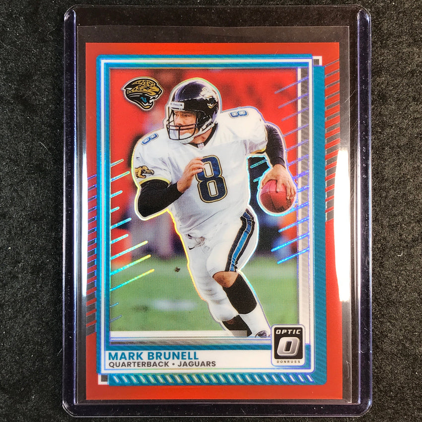 2025 Donruss Optic Football MARK BRUNELL Base Red 36/149 #121