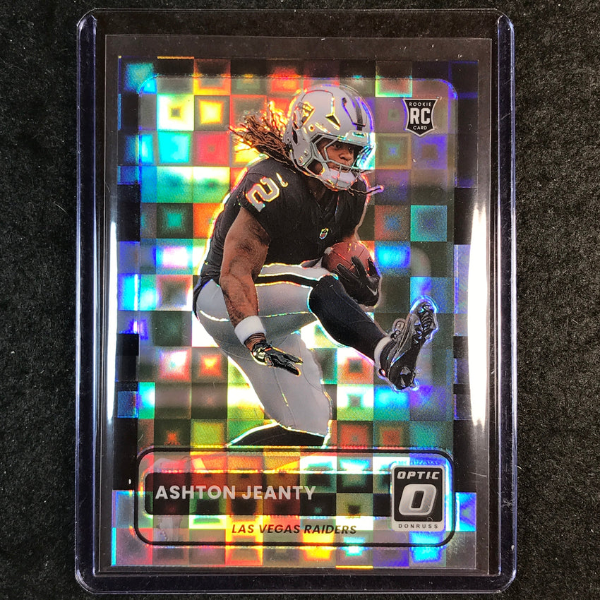2025 Donruss Optic ASHTON JEANTY 2015 Retro Rookie Black Pandora 93/149 #8