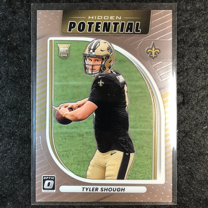 2025 Donruss Optic Football TYLER SHOUGH Hidden Potential Rookie #12