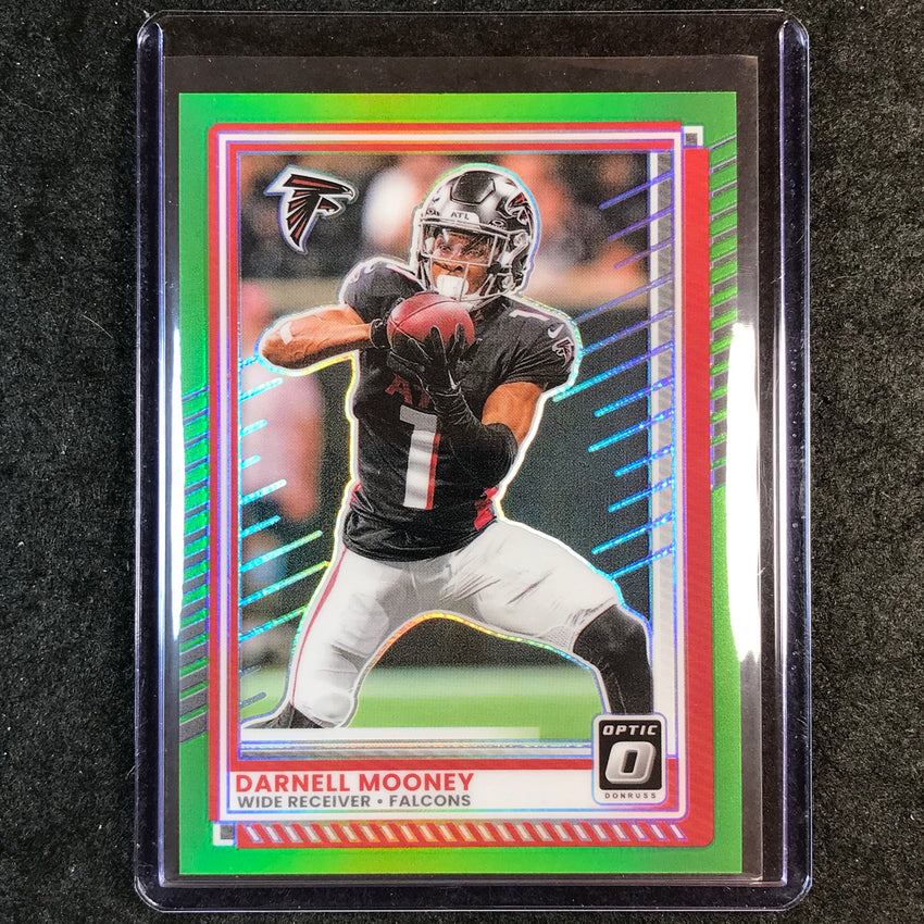 2025 Donruss Optic Football DARNELL MOONEY Base Lime Green 8/50 #65