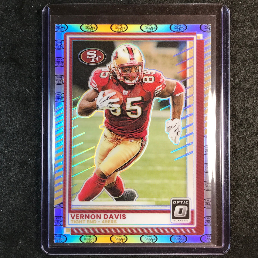 2025 Donruss Optic Football VERNON DAVIS Base Team Logo 22/32 #137