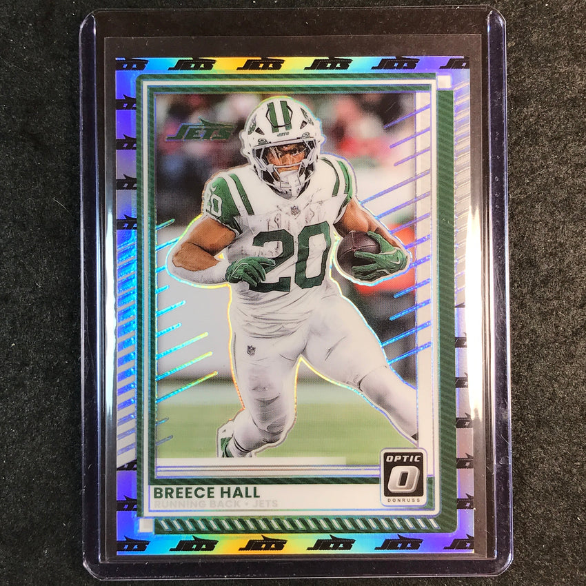 2025 Donruss Optic Football BREECE HALL Base Team Logo 31/32 #195