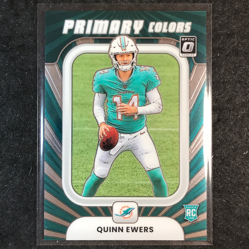 2025 Donruss Optic Football QUINN EWERS Primary Colors Rookie #9
