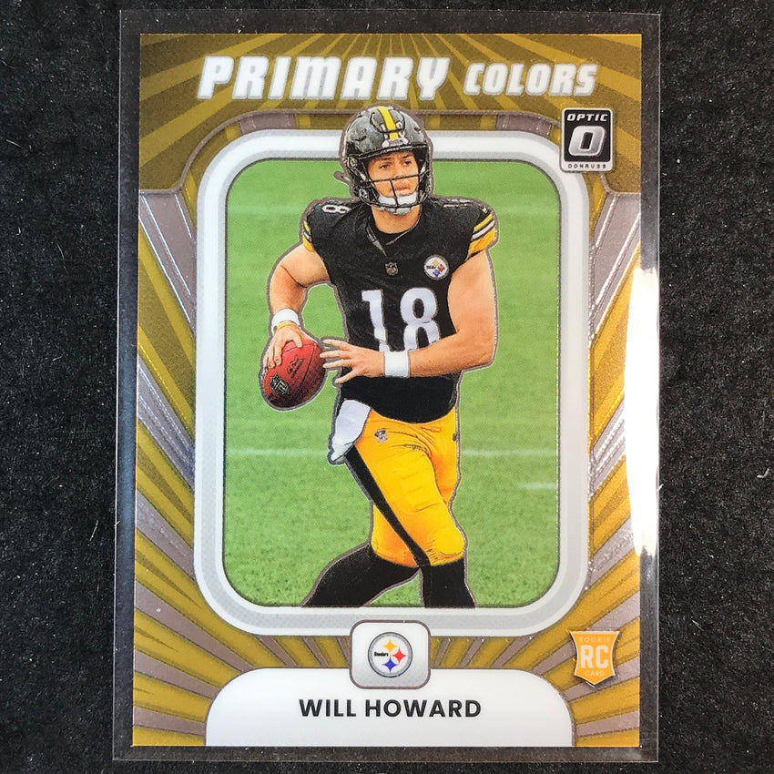2025 Donruss Optic Football WILL HOWARD Primary Colors Rookie #13