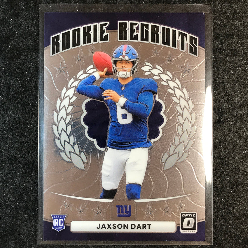 2025 Donruss Optic Football JAXSON DART Rookie Recruits #2