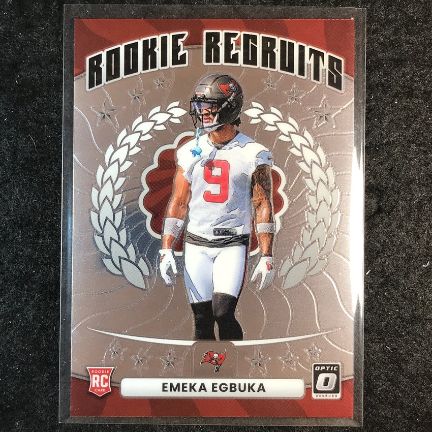 2025 Donruss Optic Football EMEKA EGBUKA Rookie Recruits #5