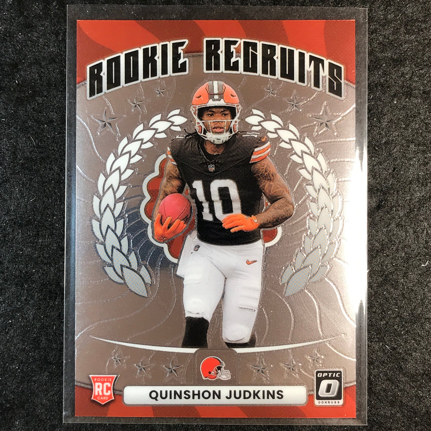 2025 Donruss Optic Football QUINSHON JUDKINS Rookie Recruits #13