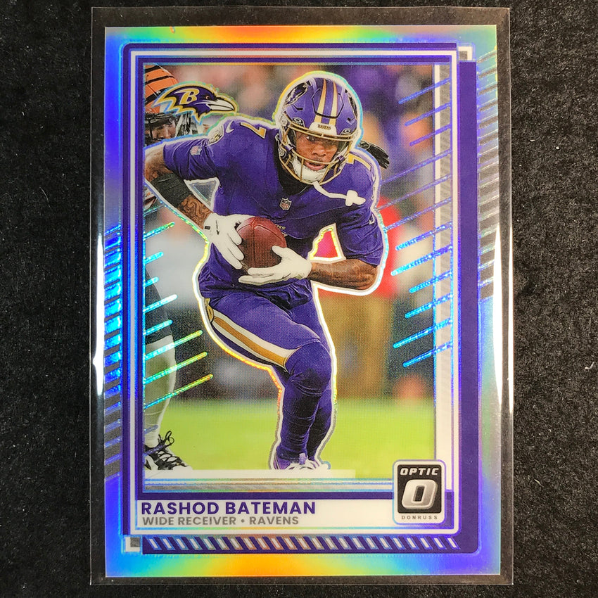 2025 Donruss Optic Football RASHOD BATEMAN Base Holo #20