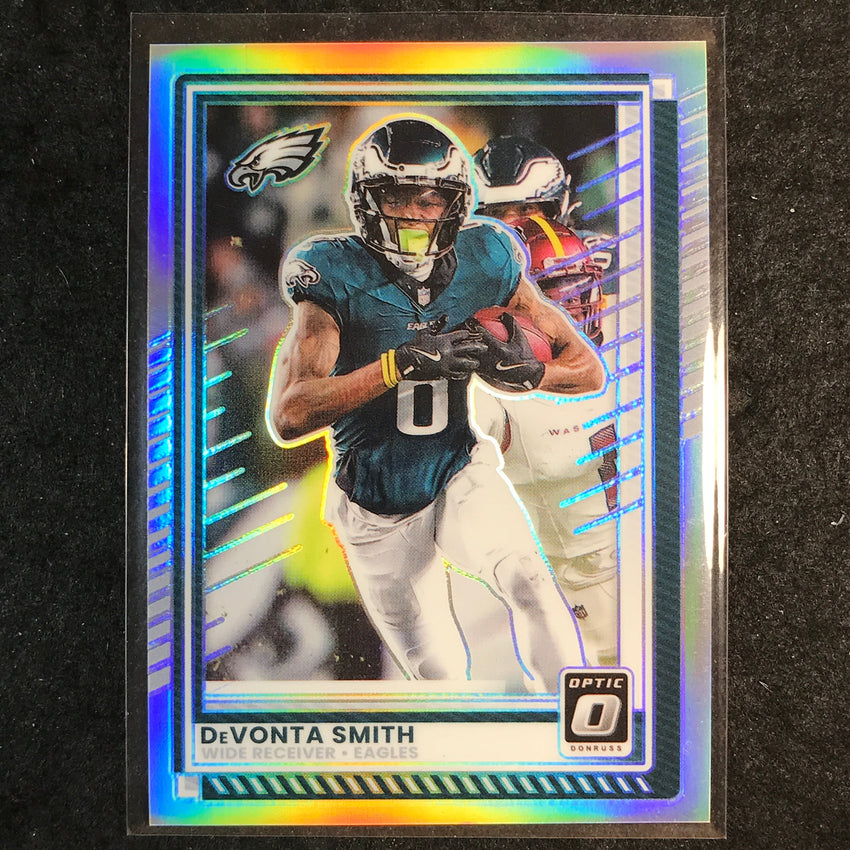 2025 Donruss Optic Football DEVONTA SMITH Base Holo #28