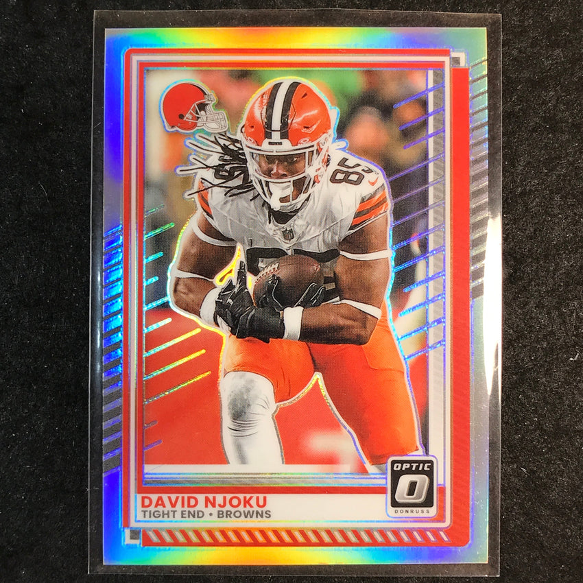 2025 Donruss Optic Football DAVID NJOKU Base Holo #76
