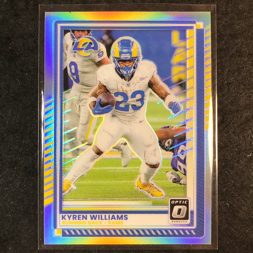 2025 Donruss Optic Football KYREN WILLIAMS Base Holo #105