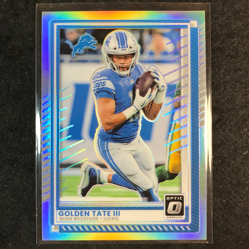 2025 Donruss Optic Football GOLDEN TATE III Base Holo #124