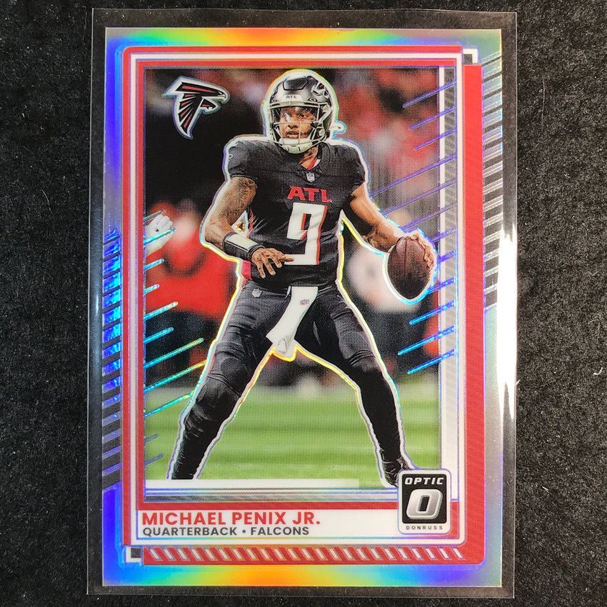 2025 Donruss Optic Football MICHAEL PENIX JR. Base Holo #134