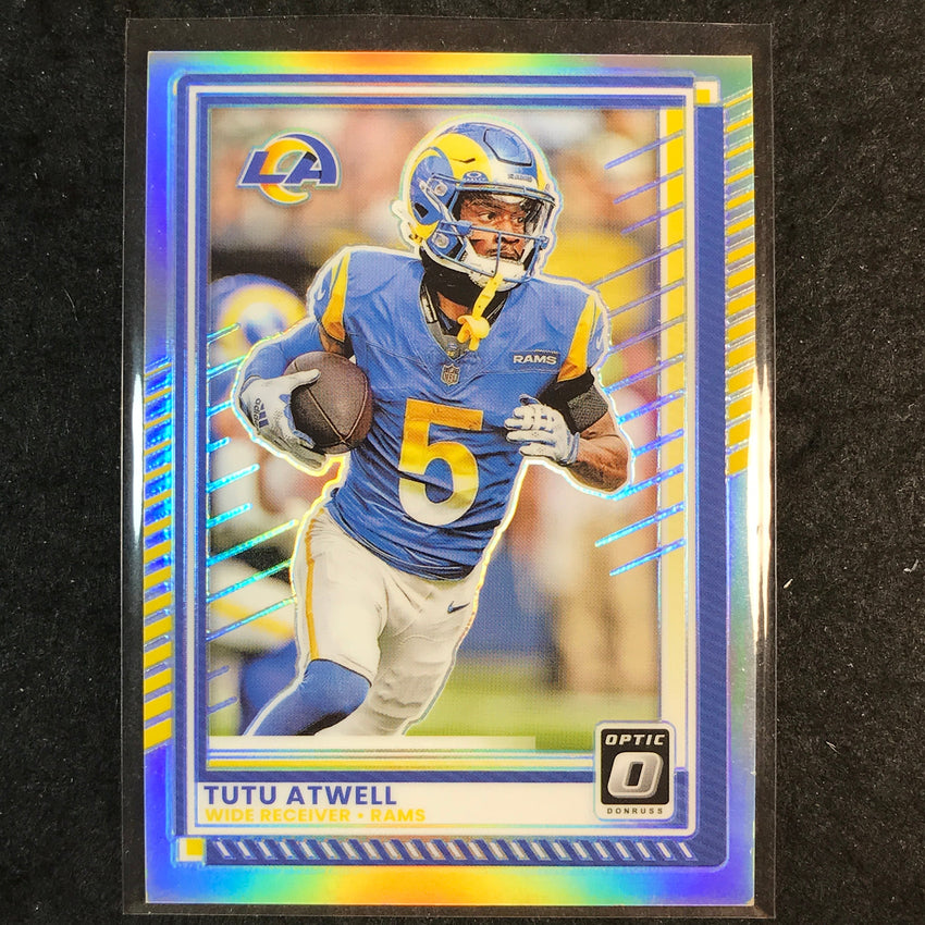 2025 Donruss Optic Football TUTU ATWELL Base Holo #136