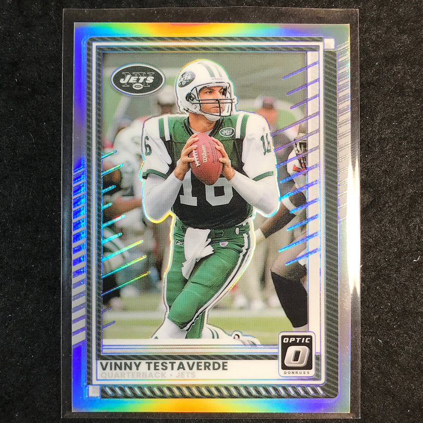 2025 Donruss Optic Football VINNY TESTAVERDE Base Holo #159