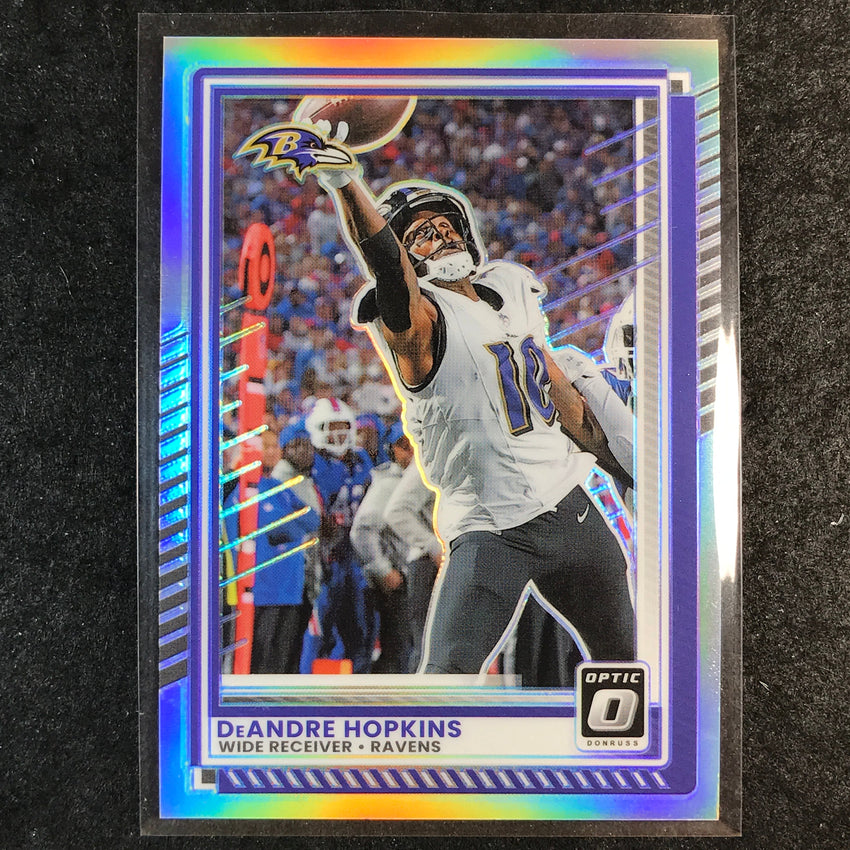 2025 Donruss Optic Football DEANDRE HOPKINS Base Holo #165
