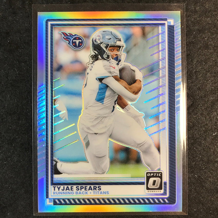 2025 Donruss Optic Football TYJAE SPEARS Base Holo #172