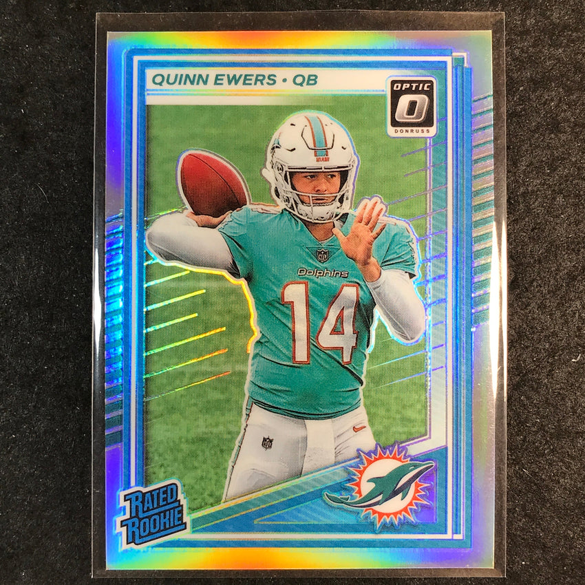 2025 Donruss Optic Football QUINN EWERS Rated Rookie Holo #213
