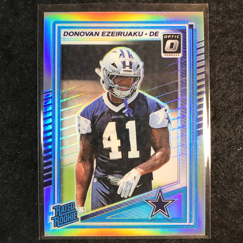2025 Donruss Optic Football DONOVAN EZEIRUAKU Rated Rookie Holo #230