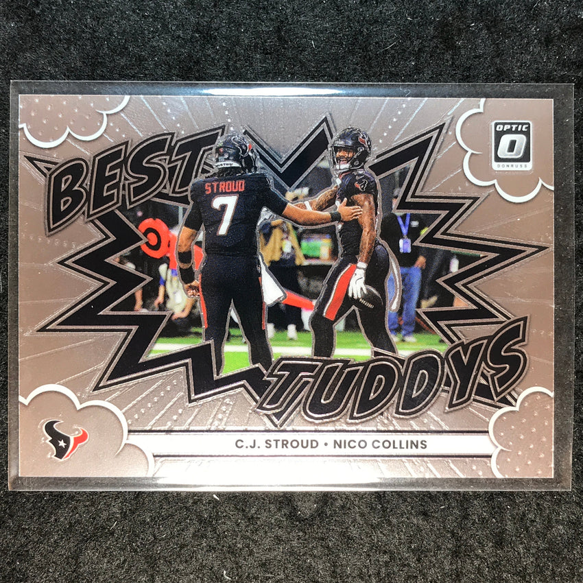 2025 Donruss Optic Football C.J. STROUD NICO COLLINS Best Tuddys #7