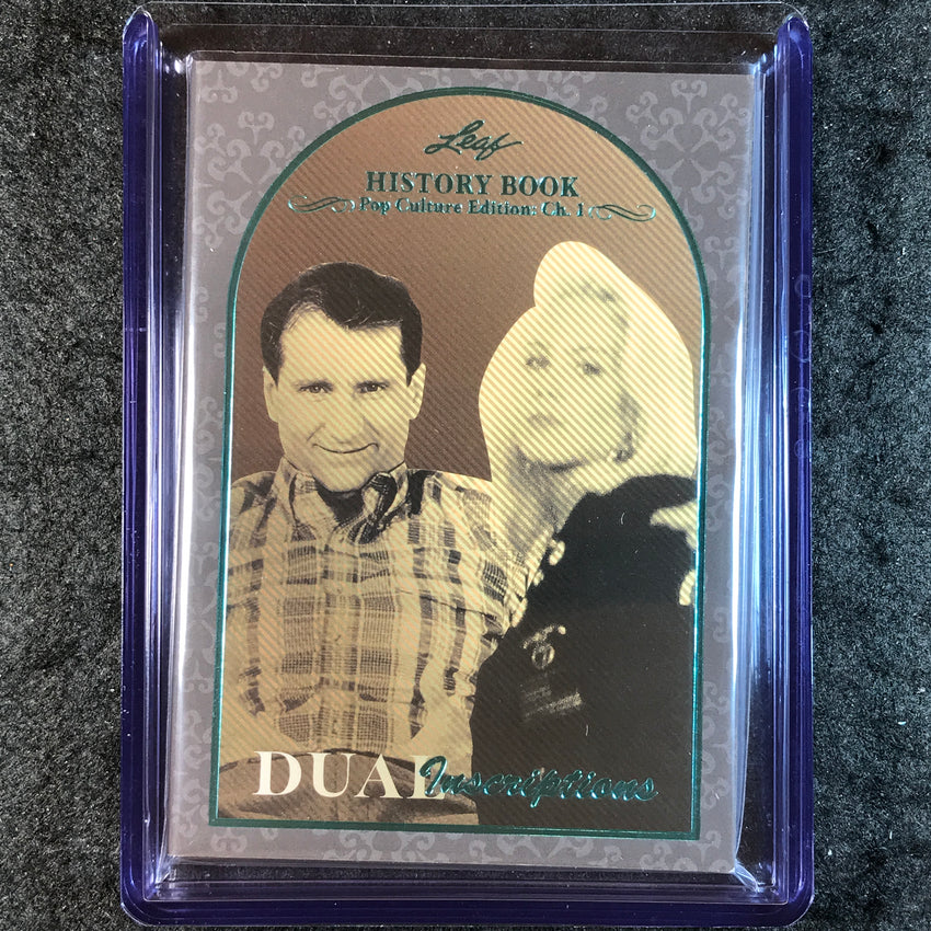 2024 Leaf History Book Pop Culture APPLEGATE O'NEIL Dual Inscriptions Auto 3/3