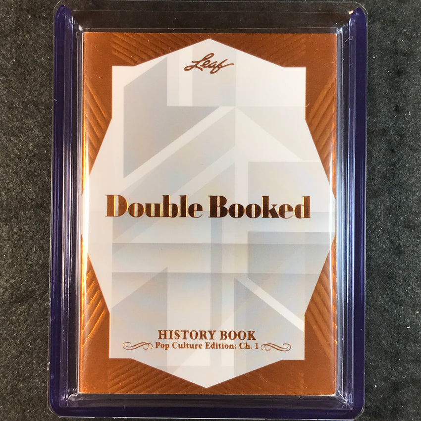 2024 Leaf History Book Pop Culture CHEECH MARIN CHONG Double Booked Auto 12/25