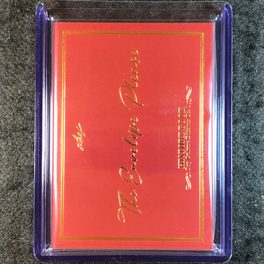 2024 Leaf History Book Pop Culture SUSAN SARANDON Envelope Please Auto 18/20