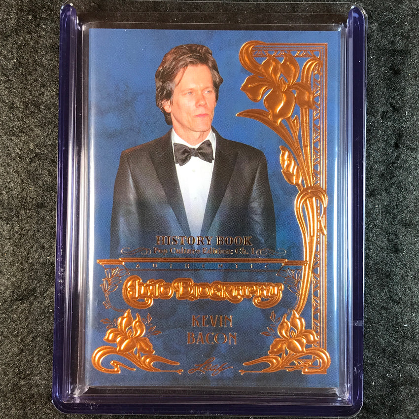 2024 Leaf History Book Pop Culture KEVIN BACON Autobiography Bronze 4/25