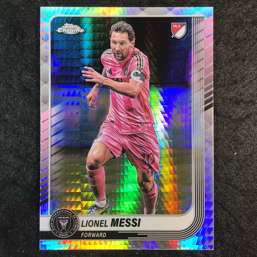2025 Topps Chrome MLS LIONEL MESSI Base Prism #10