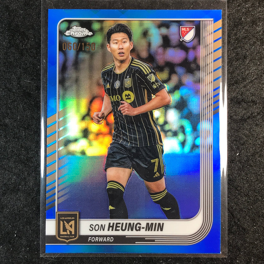 2025 Topps Chrome MLS SON HEUNG-MIN Base Blue /150 #68