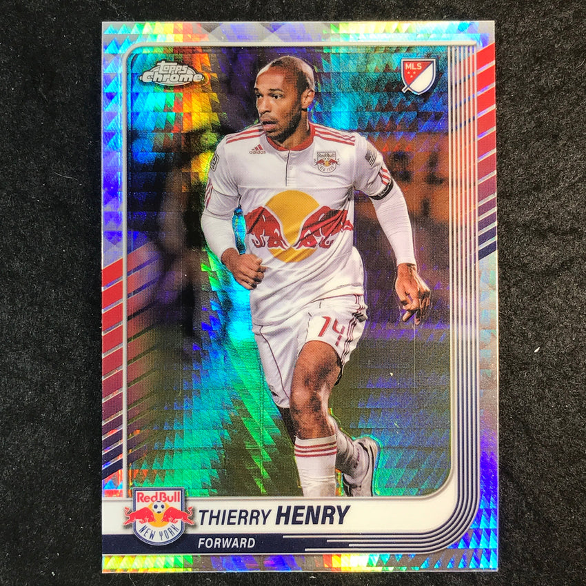 2025 Topps Chrome MLS THIERRY HENRY Base Prism #14