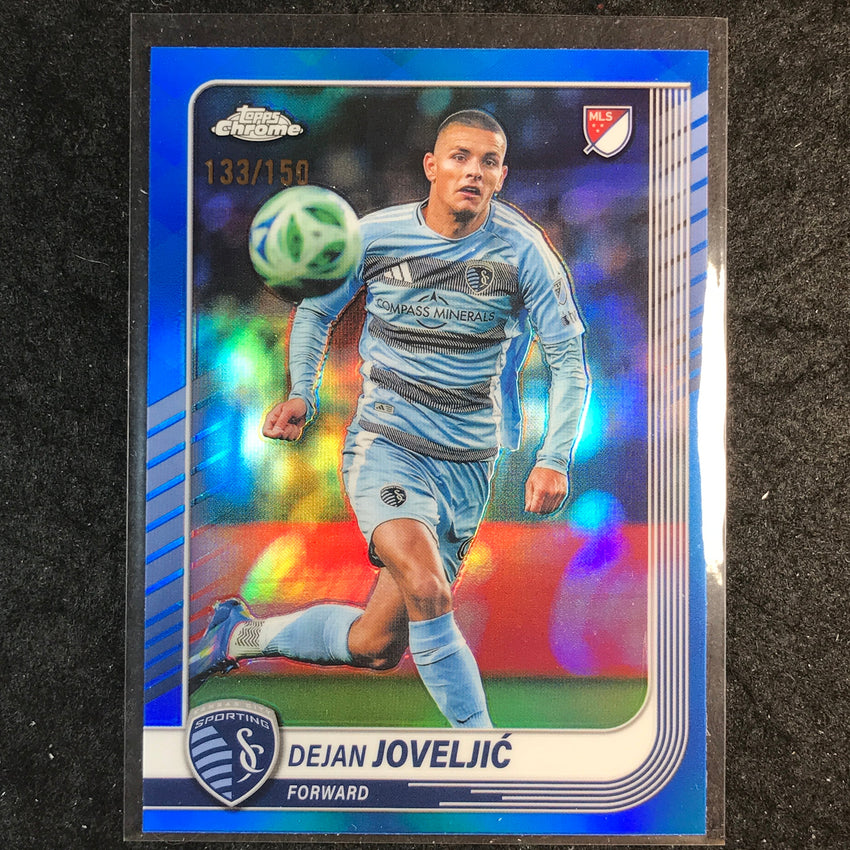 2025 Topps Chrome MLS DEJAN JOVELJIC Base Blue /150 #95