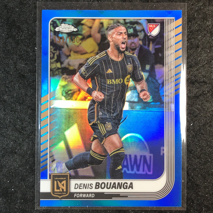 2025 Topps Chrome MLS DENIS BOUANGA Base Blue /150 #99