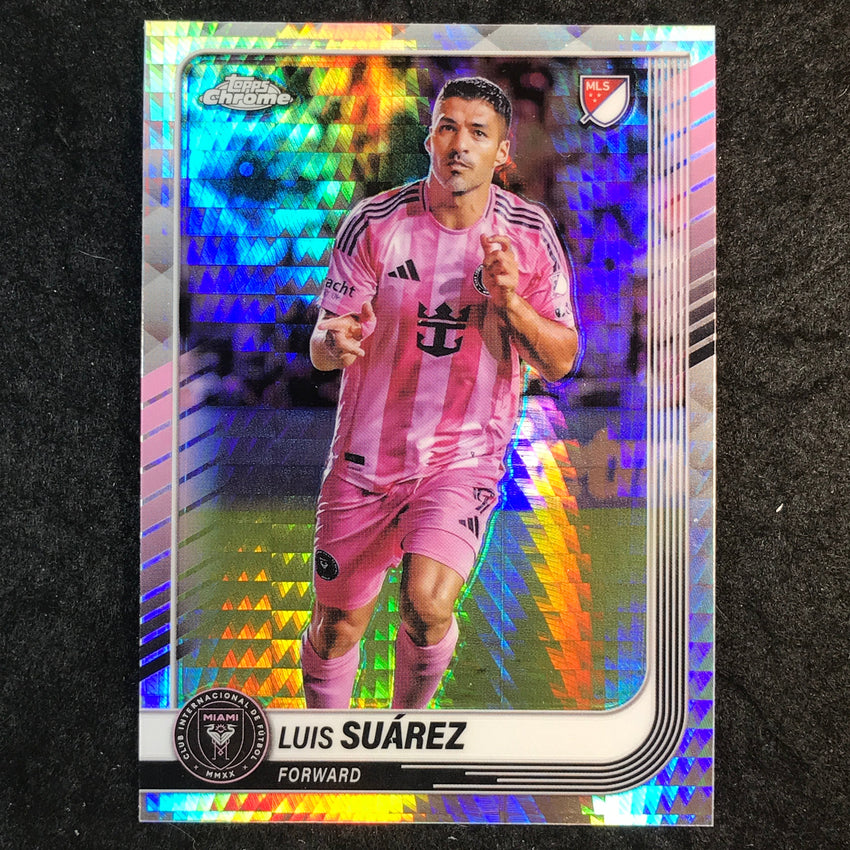 2025 Topps Chrome MLS LUIS SUAREZ Base Prism #31
