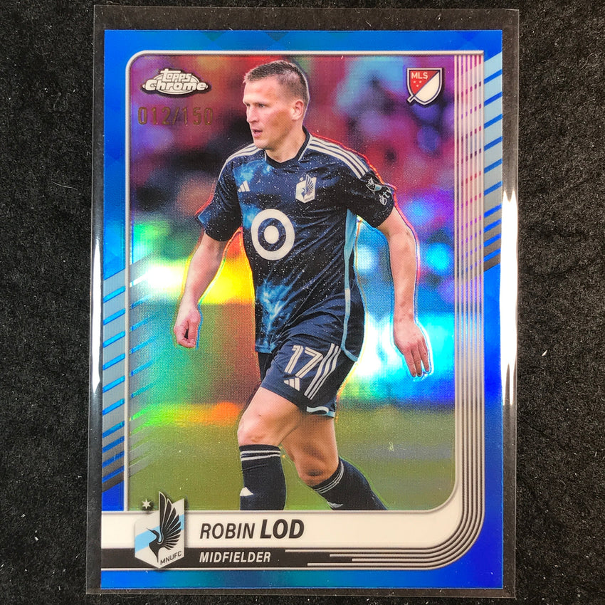 2025 Topps Chrome MLS ROBIN LOD Base Blue /150 #165