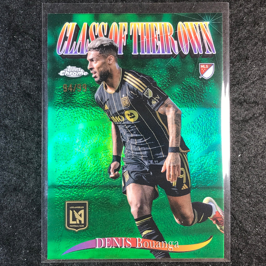 2025 Topps Chrome MLS DENIS BOUANGA Class of Their Own Green 94/99 #3