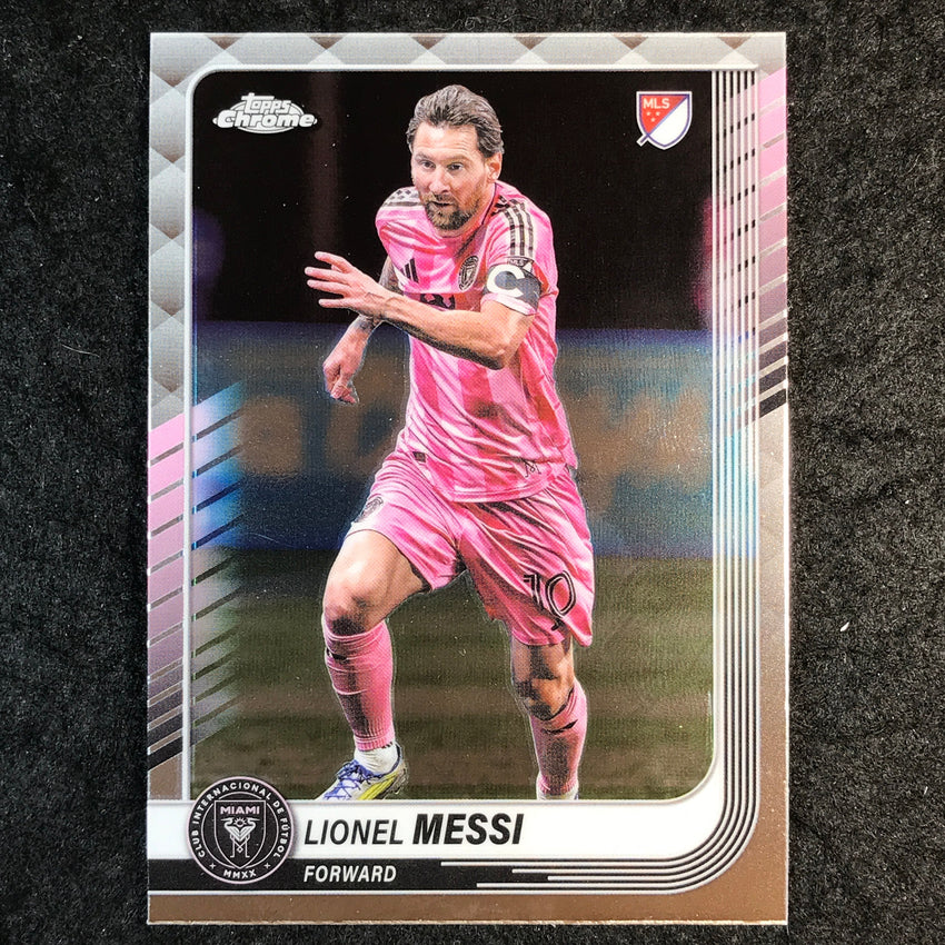 2025 Topps Chrome MLS LIONEL MESSI Base #10