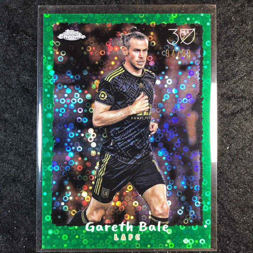 2025 Topps Chrome MLS GARETH BALE Topps 1995 Green 94/99 #7