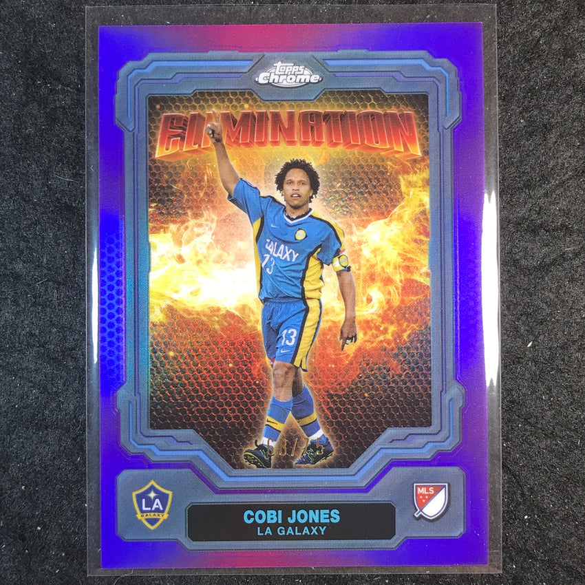 2025 Topps Chrome MLS COBI JONES Elimination Purple 68/75 #28