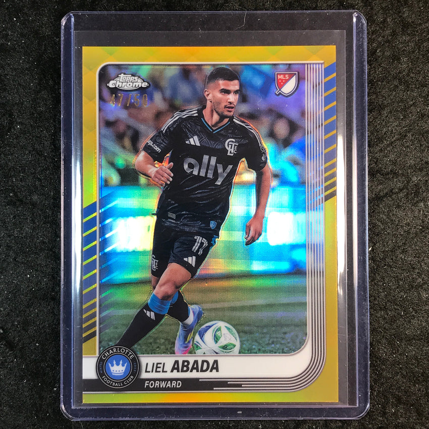 2025 Topps Chrome MLS LIEL ABADA Base Gold 47/50 #46