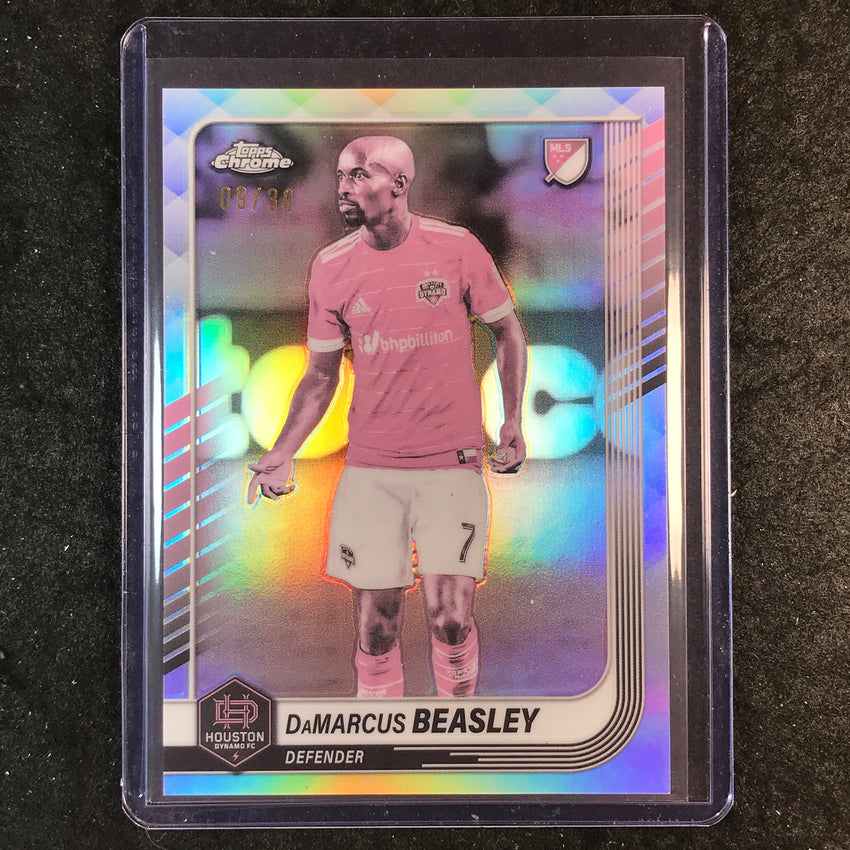 2025 Topps Chrome MLS DEMARCUS BEASLEY Base Pearl 9/30 #122